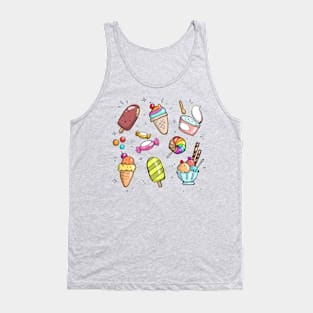 Candy Pattern 2 Tank Top